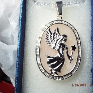 Angel Pendent with Neckless